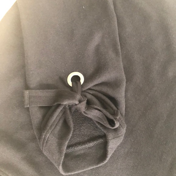 NEW SPLENDID BLACK SOFT COTTON SWEATSHIRT - Picture 3 of 6